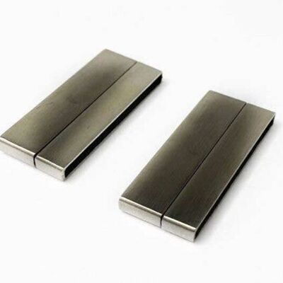 STAINLESS STEEL MAGNETIC CLASP,MATT,MGST-105-30*2,5MM