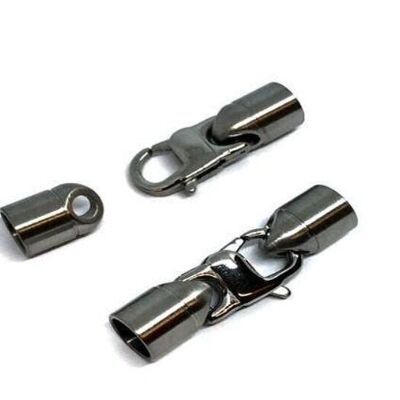 STAINLESS STEEL MAGNETIC CLASP,MATT,MGST-108 6MM