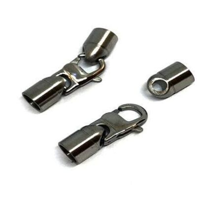 STAINLESS STEEL MAGNETIC CLASP,MATT,MGST-108 8MM