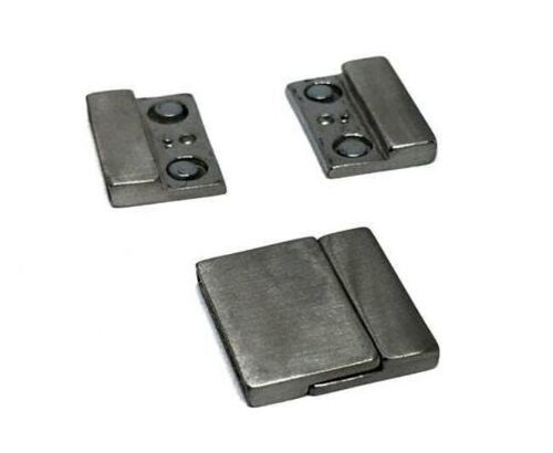 STAINLESS STEEL MAGNETIC CLASP,MATT,MGST-229-20*3MM