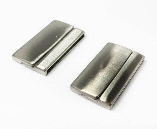 STAINLESS STEEL MAGNETIC CLASP,MATT,MGST-229-30*3MM