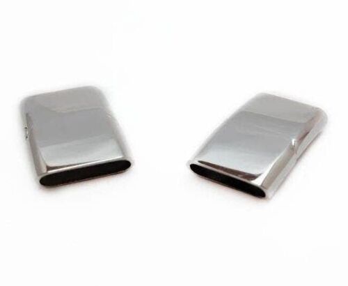 STAINLESS STEEL MAGNETIC CLASP,MATT,MGST-32-16*5MM