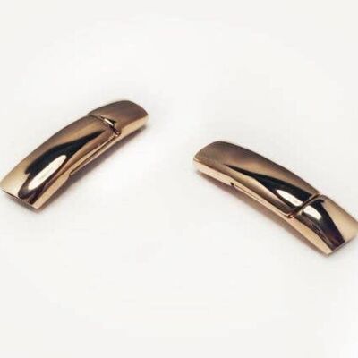 STAINLESS STEEL MAGNETIC CLASP,ROSE GOLD,MGST-139