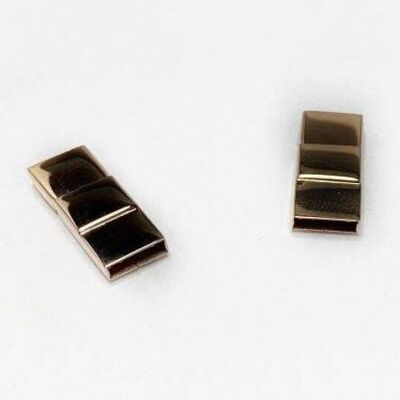 STAINLESS STEEL MAGNETIC CLASP,ROSE GOLD,MGST-165