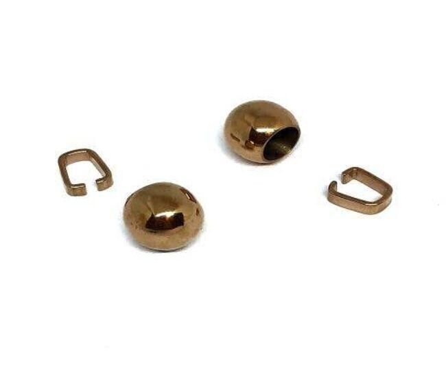 EDELSTAHL-MAGNETVERSCHLUSS, ROSÉGOLD, MGST-184 8 MM