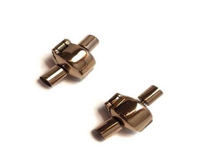 EDELSTAHL-MAGNETVERSCHLUSS, ROSÉGOLD, MGST-50 4 MM