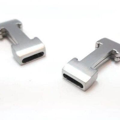 STAINLESS STEEL MAGNETIC CLASP,STEEL MATT,MGST-135-10*2,5MM