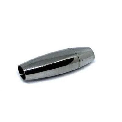 STAINLESS STEEL MAGNETIC CLASP,STEEL,MGST-05 6MM