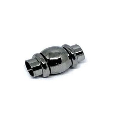 STAINLESS STEEL MAGNETIC CLASP,STEEL,MGST-101 6MM