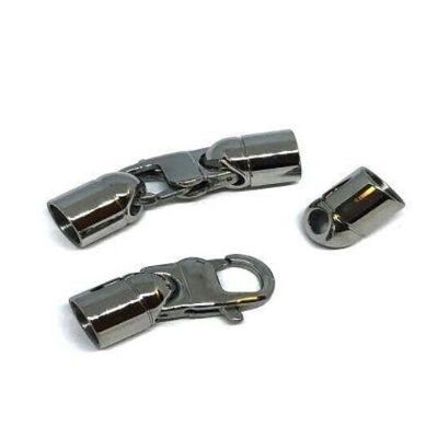 STAINLESS STEEL MAGNETIC CLASP,STEEL,MGST-108 8MM