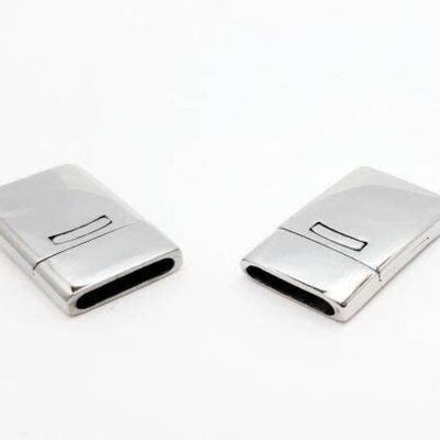 STAINLESS STEEL MAGNETIC CLASP,STEEL,MGST-109-14*3,5MM