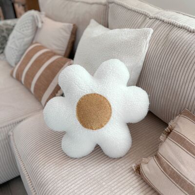 Grand coussin marguerite