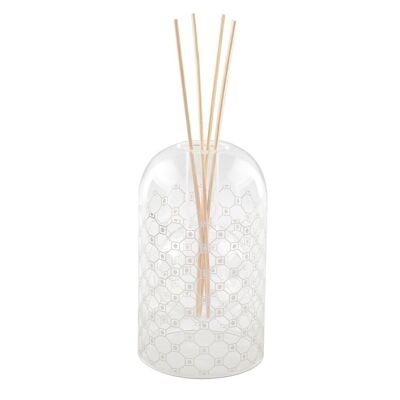 SILVER DIFFUSER MUSK 8.5X14CM