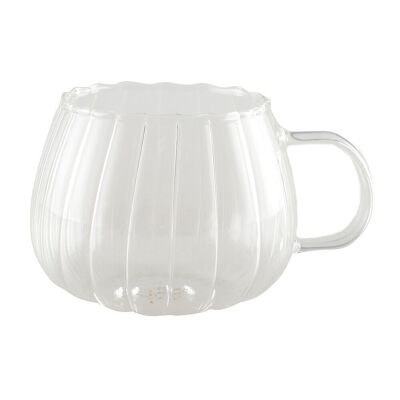 GLASS TEA CUPS - SET OF 4