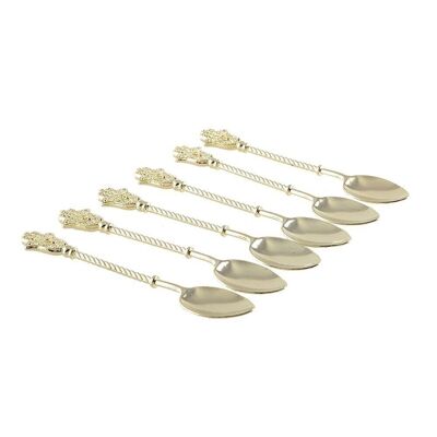 HAND SPOONS - SET OF 6
