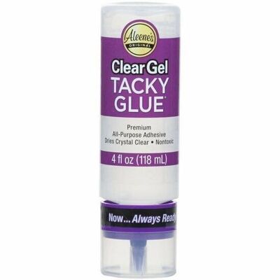 Tacky Glue Gel transparent toujours prêt 118 ml
