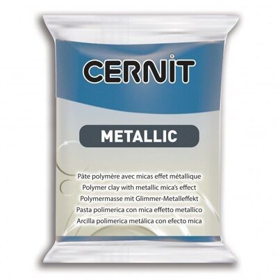 Cernit Métallisé [56g] Bleu 200