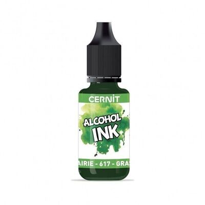 Cernit Encre Alcool Feuillage Vert 617