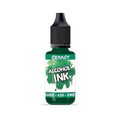 Cernit Tinta con alcohol Verde esmeralda 620