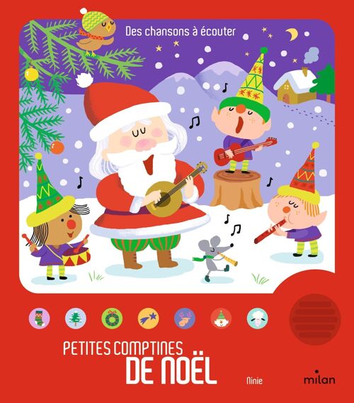 Livre sonore - Petites comptines de Noël - Collection « Contes et comptines à écouter »