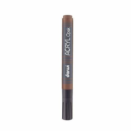 Acryl Opak Marker 3mm Dark Brown