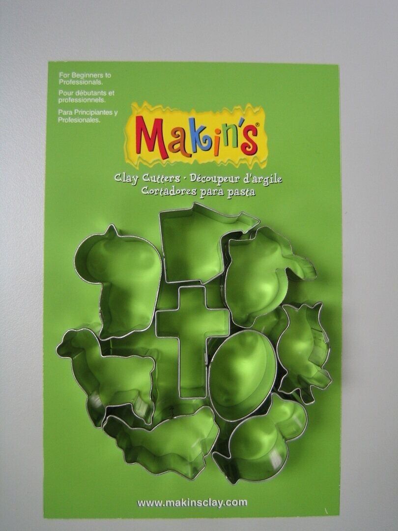 Edelstahl-Ausstecher Ostern 9-teiliges Set