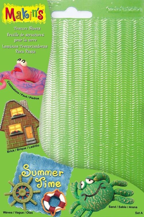 Texture Sheets Set A [Sand, Wave, Brick, Cocclestone)