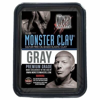 Monster Clay GRIS MEDIANO