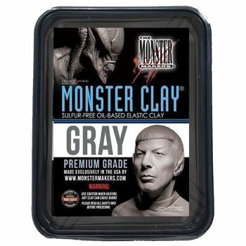 Monster Clay GRIS MOYEN 1