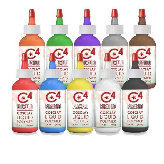 Confezione da 10 colori Flexflo Deco