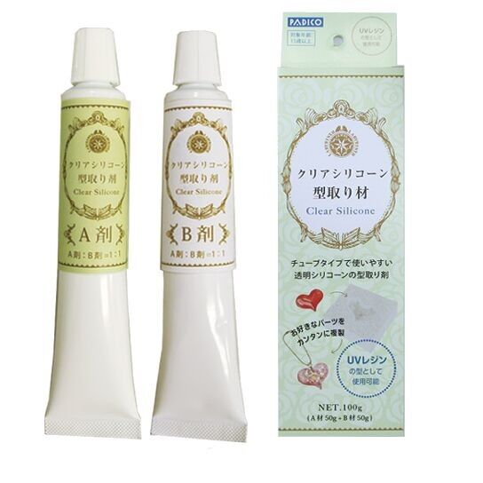 Gel para hacer moldes de silicona transparente