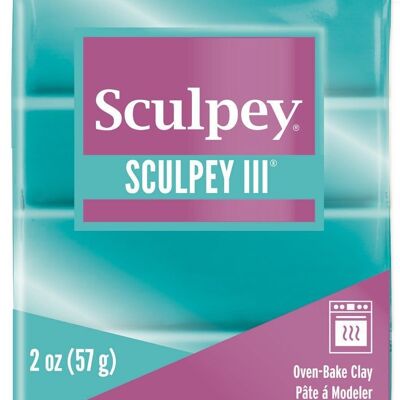 Sculpey III -- Teal Pearl