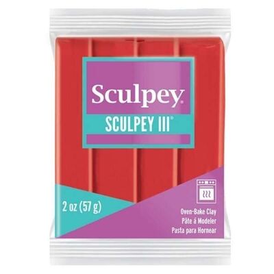 Sculpey III -- Coquelicot