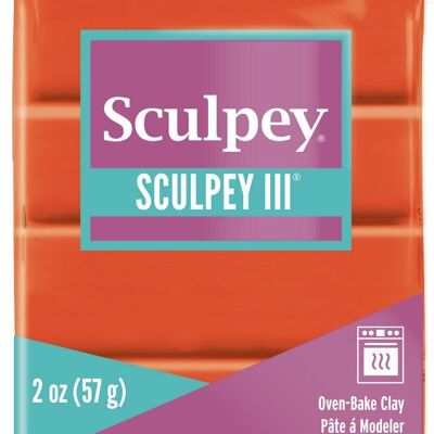 Sculpey III -- Just Orange