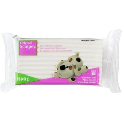 Sculpey Original -- White, 1.75 lb (794 g)