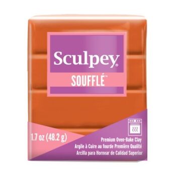 Soufflé Sculpey -- Citrouille 1