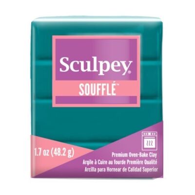 Soufflé Sculpey - Vidrio marino