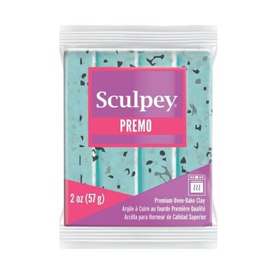 Sculpey Premo -- Turquoise Granite