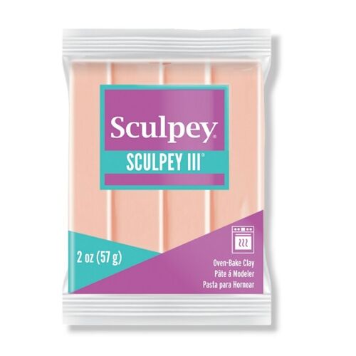 Sculpey III -- Peach