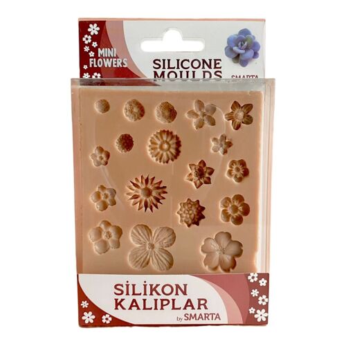 Silicone Mold Mini Flores - Mini Flowers - Collection Angellartes