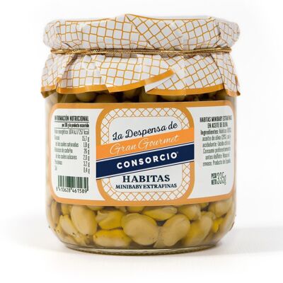 HABITAS BABY EXTRAFINAS EN ACEITE DE OLIVA GRAN GOURMET