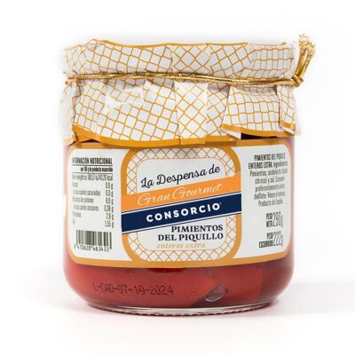 PIMIENTO DEL PIQUILLO ENTEROS EXTRA GRAN GOURMET