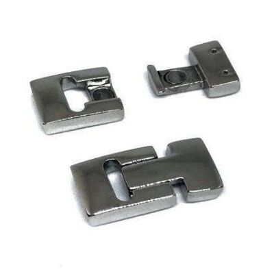 STAINLESS STEEL MAGNETIC CLASP,STEEL,MGST-119-12.7*4MM