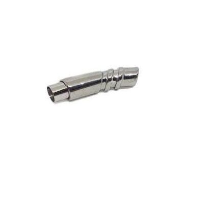 STAINLESS STEEL MAGNETIC CLASP,STEEL,MGST-121-6MM-01