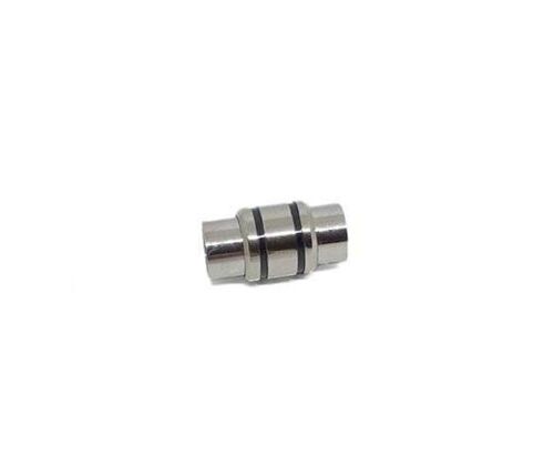 STAINLESS STEEL MAGNETIC CLASP,STEEL,MGST-127-6MM-01