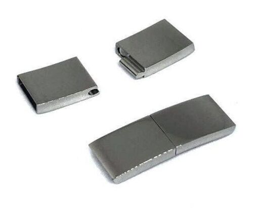 STAINLESS STEEL MAGNETIC CLASP,STEEL,MGST-131-10*3MM