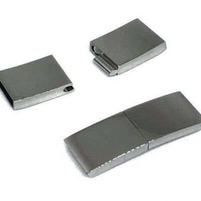 STAINLESS STEEL MAGNETIC CLASP,STEEL,MGST-131-10*3MM