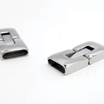 STAINLESS STEEL MAGNETIC CLASP,STEEL,MGST-14-10*2.5MM