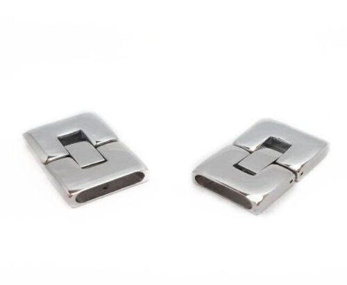 STAINLESS STEEL MAGNETIC CLASP,STEEL,MGST-14-14*2,5MM