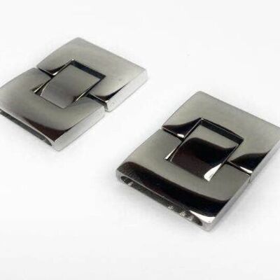 STAINLESS STEEL MAGNETIC CLASP,STEEL,MGST-14-17*3,5MM